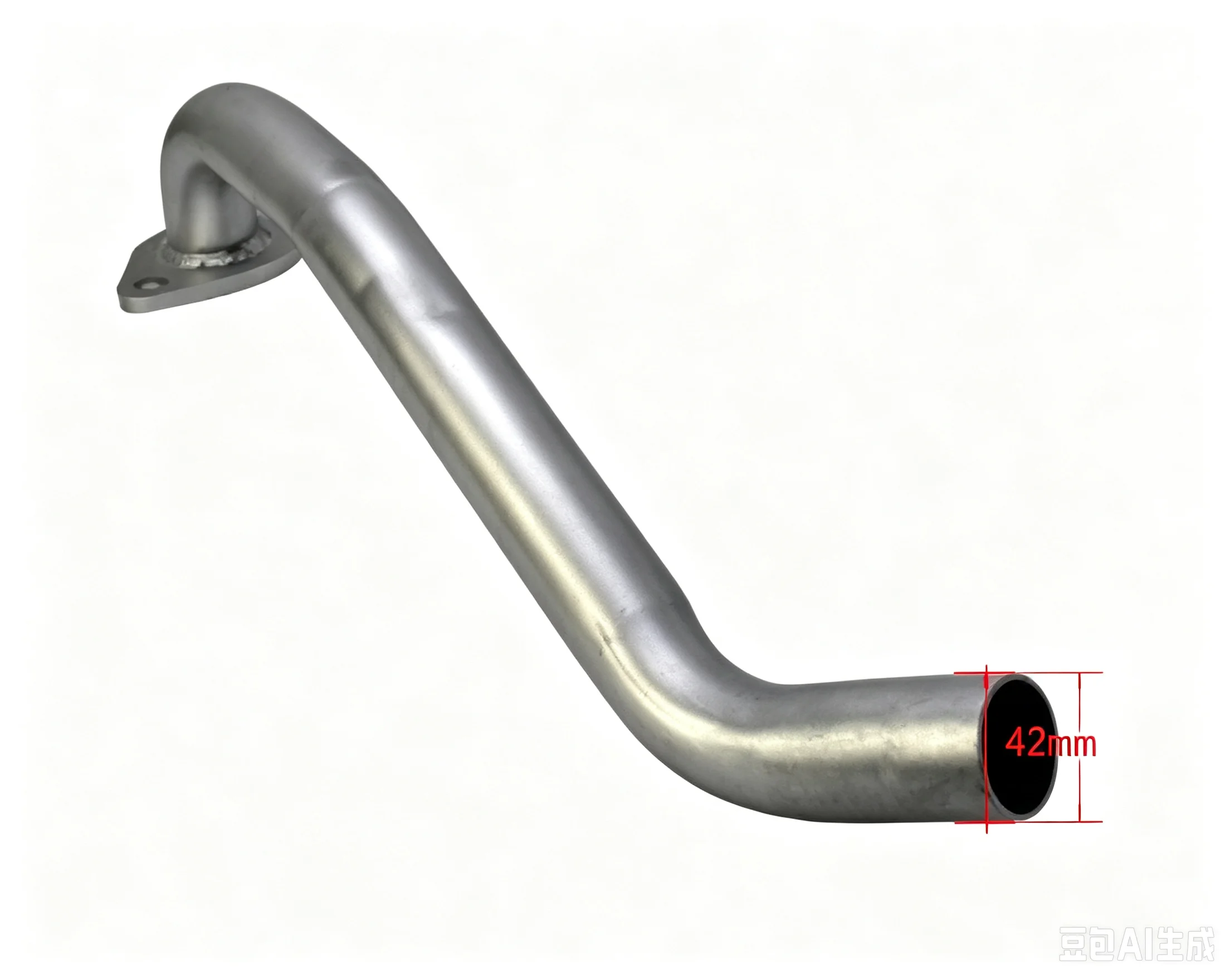 AF932-30201 Exhaust Front Pipe For HELI K30 K35 Forklift Quanchai 490 Diesel Engine Muffler Inlet Pipe Spare Parts