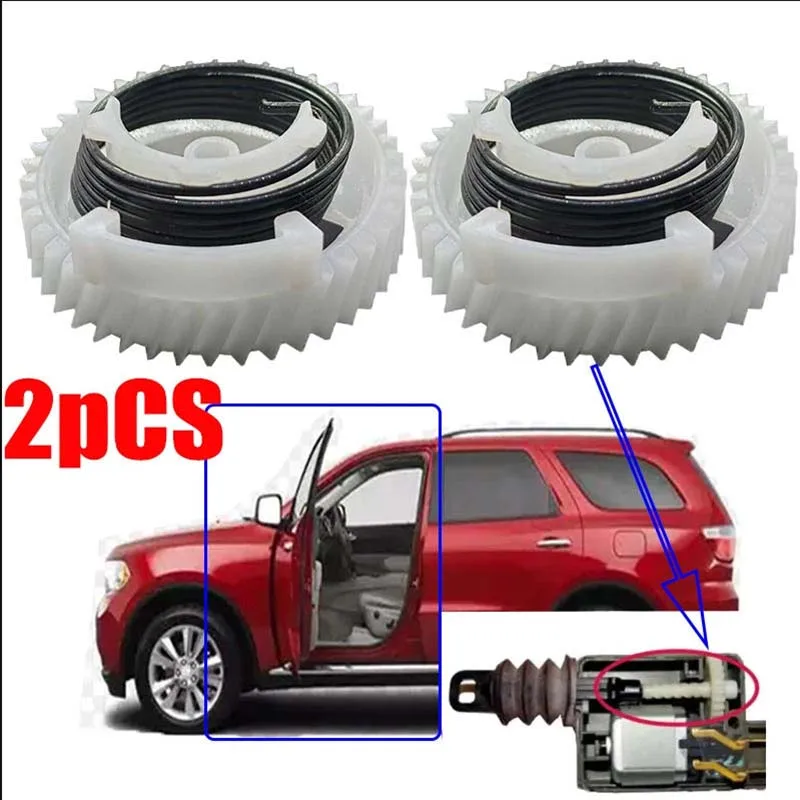 2X Car Door Lock Actuator Gear For Nissan Sentra 2007-2012 Versa 2012-2018 Tiida 2008-2018 March 2010-2018 Micra 2010-2016