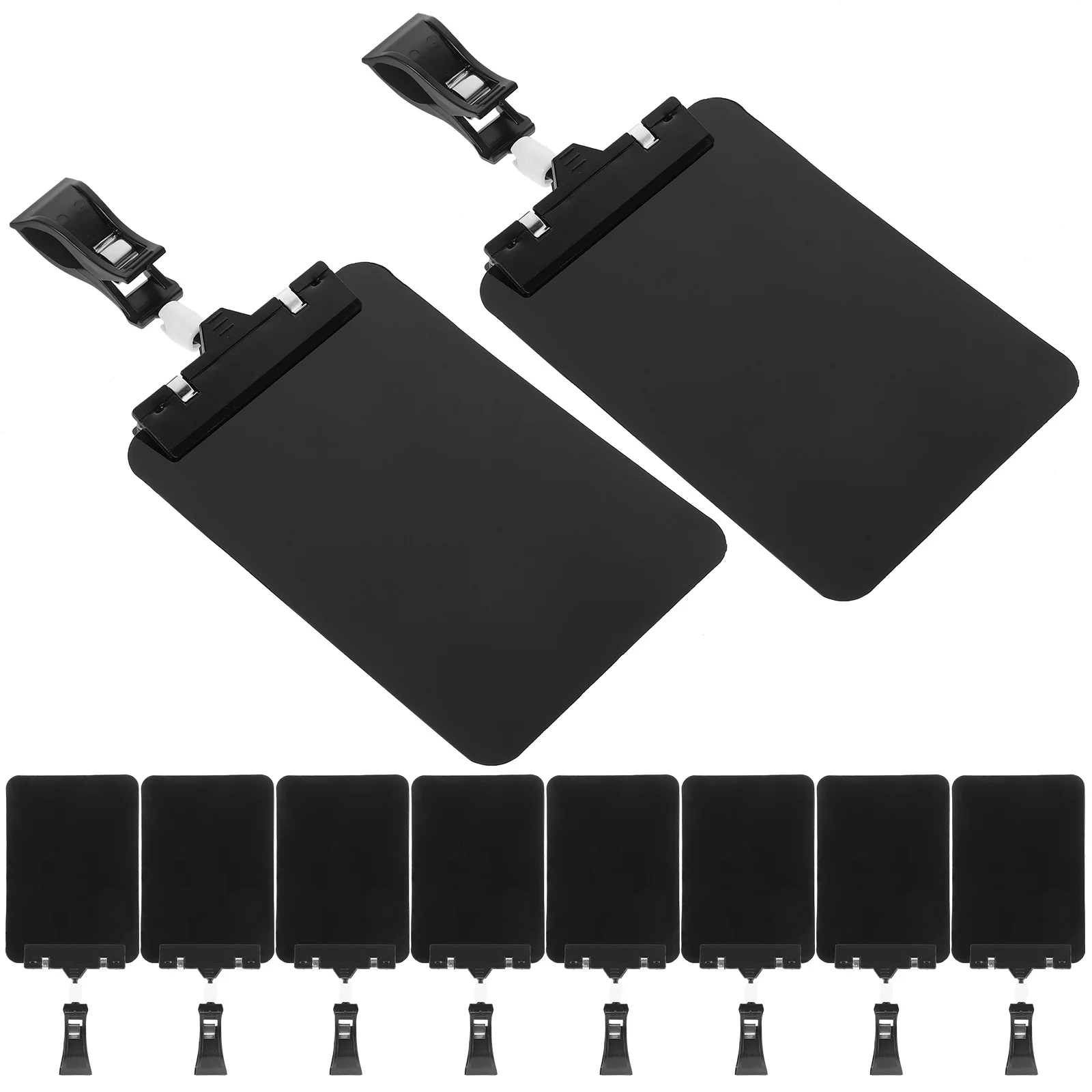 10 Pcs Fruit Price Tag Label Poster Stand Clothing Rack Mall Supermarket Accessory Sign Holder