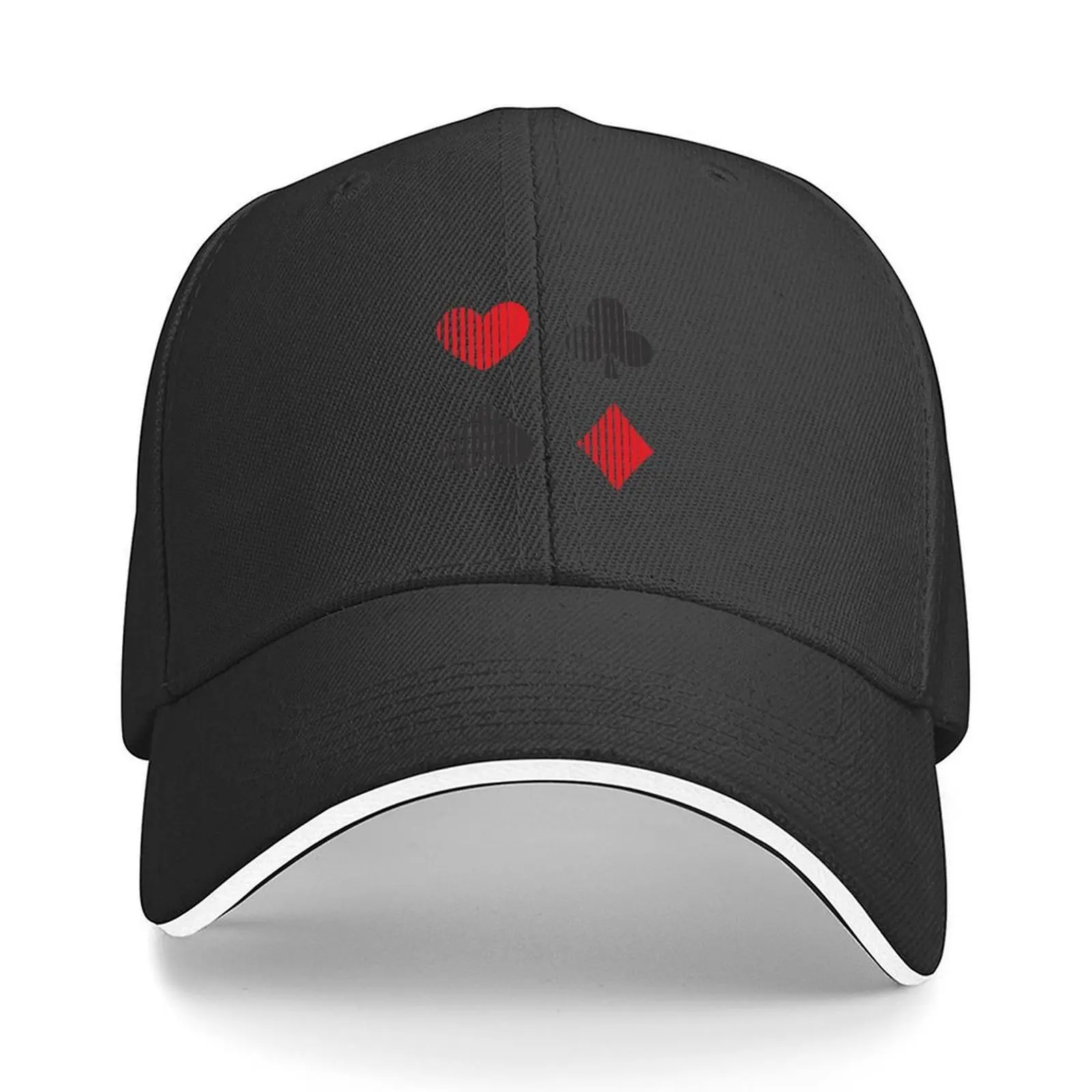 

clubs ( ), diamonds ( ), hearts ( ), and spades ). Baseball Cap Beach cute Beach Outing Girl Men's
