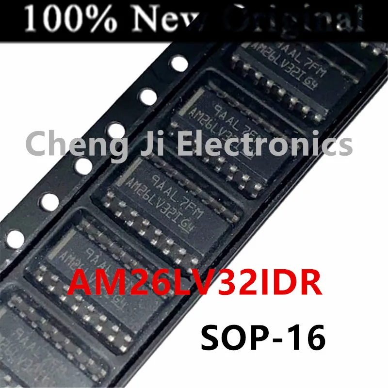 10PCS/Lot   AM26LV32IDR   AM26LV32I 、AM26LV32CDR   AM26LV32C   SOP-16  New differential line receiver chip  AM26LV32