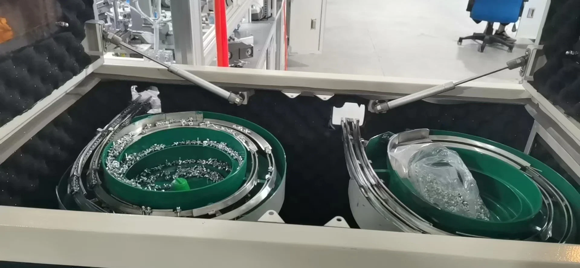 Handgemaakte lade trillingen plaat voering feeder controller trilkom feeder aangepast