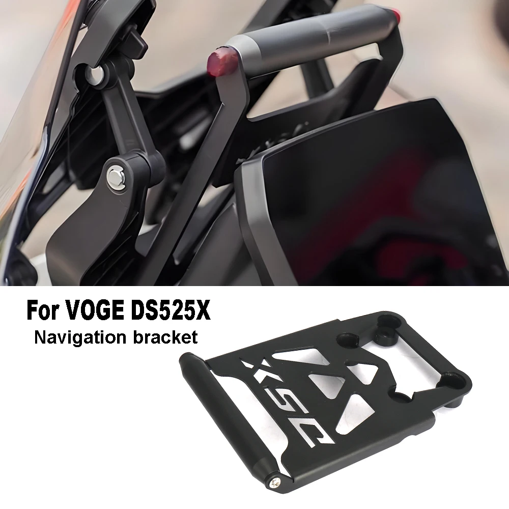 قوس الملاحة ل VOGE DS525X DS525 DS625X 625DSX 625DS 2025-ملحقات الدراجات النارية حامل هاتف GPS طقم تركيب #1