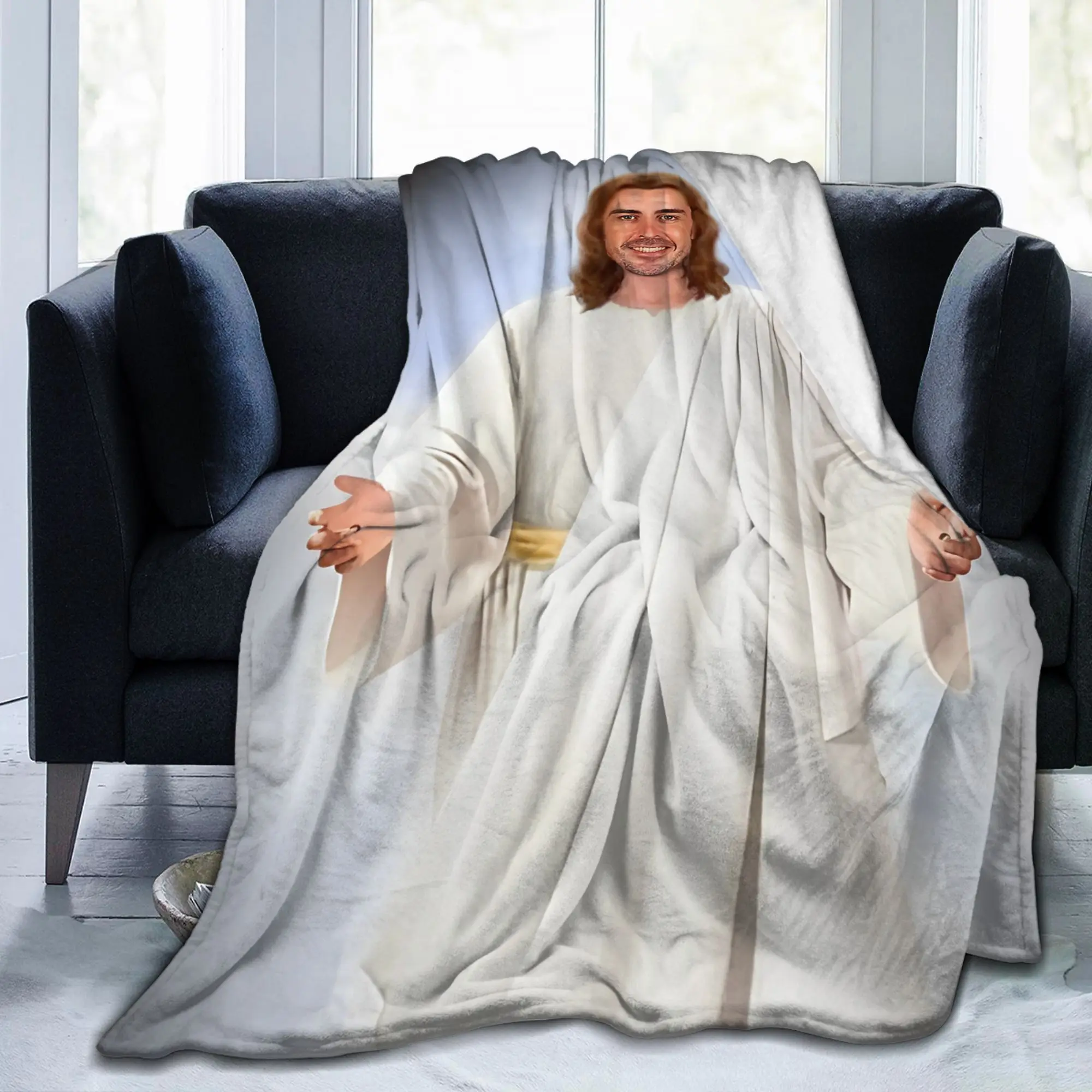 فرناندو ألونسو يسوع ميمي البطانيات المرجان الصوف أفخم مطبوعة متعددة الوظائف خفيفة الوزن رمي البطانيات لقطعة سجادة سيارة أريكة