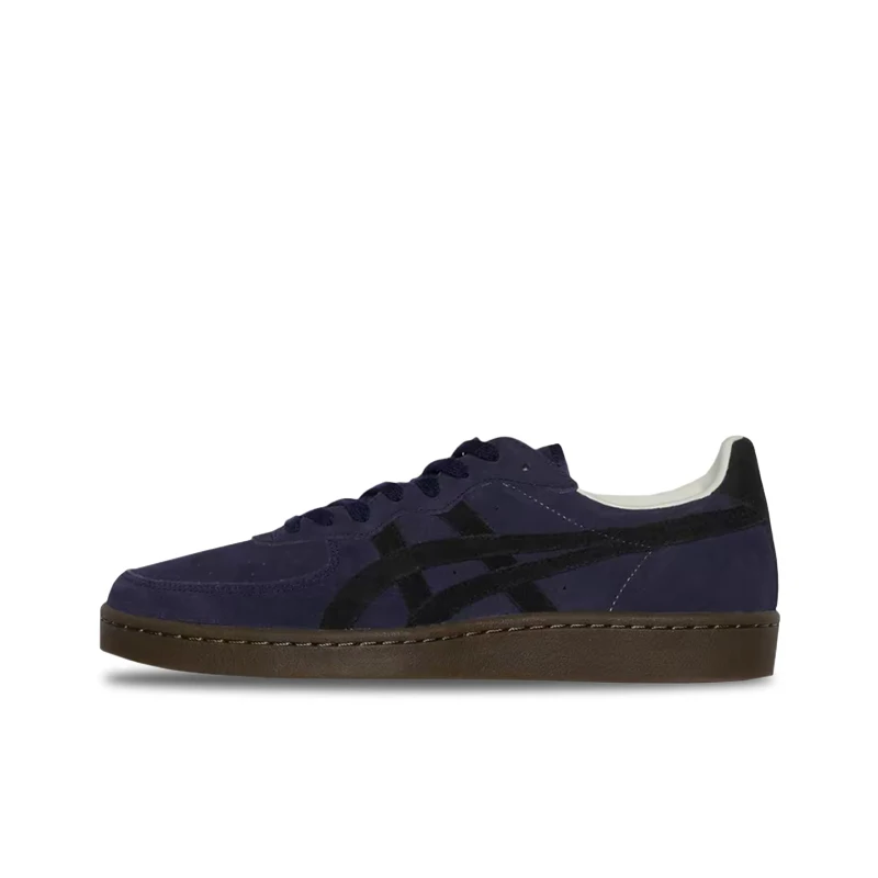 Onitsuka Tiger GSM Unisex Black Thin-Sole Low-Top Sneakers  Minimalist Durable Non-Slip Casual Everyday Wear 1183C436-400