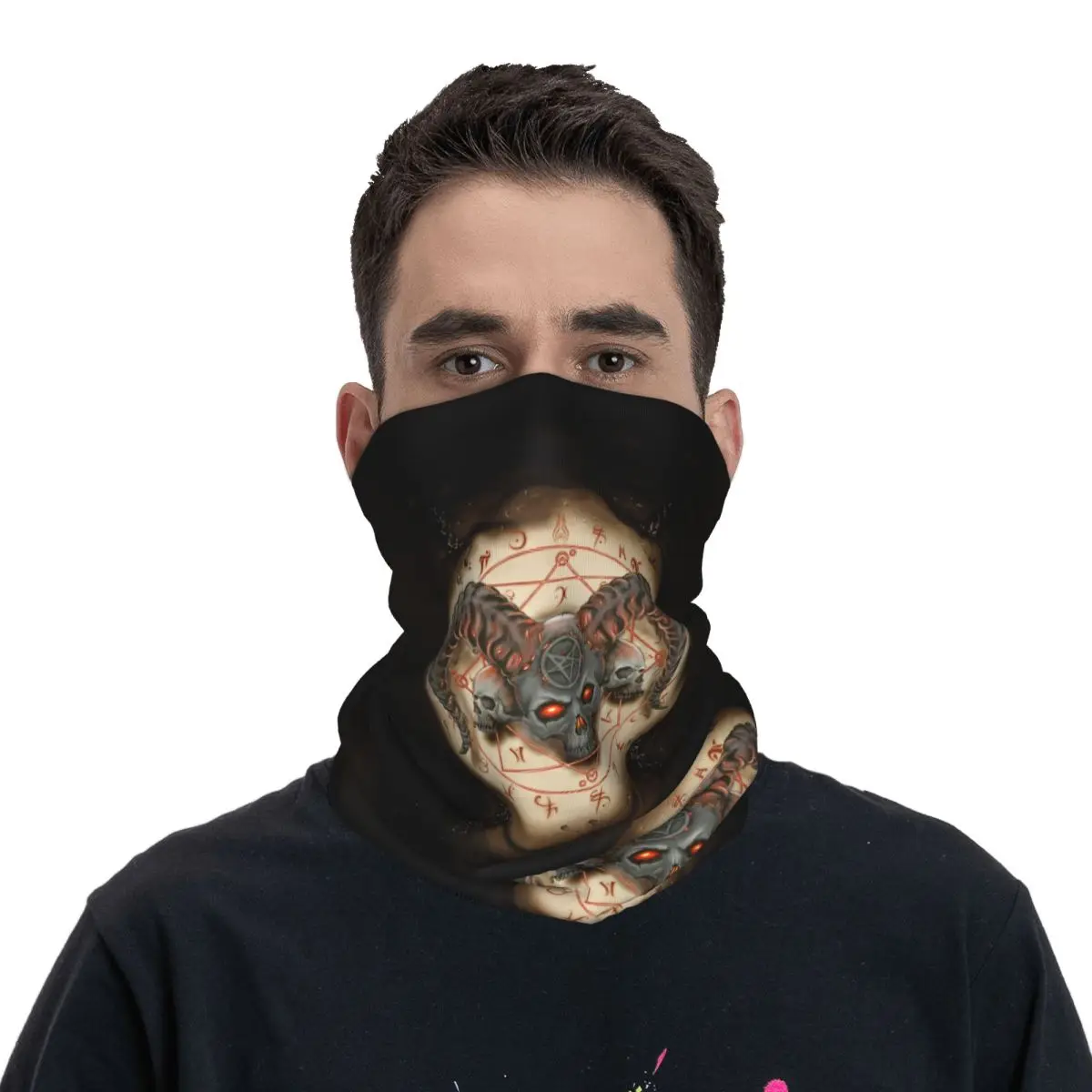 Classic Culture Scarf Neckerchief Neck Face Mask Polyester