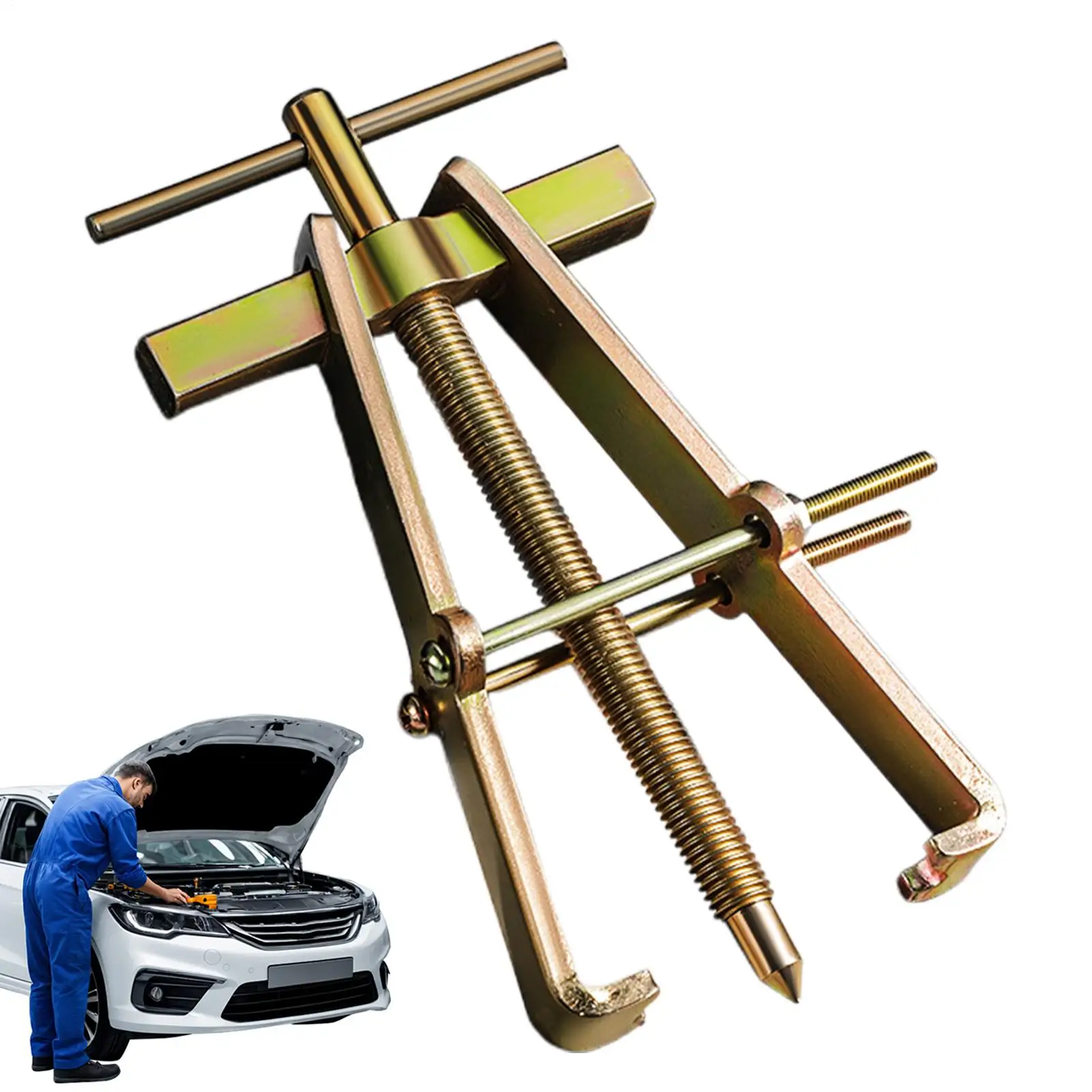 

Bearing Puller Tool 2-Claw Vehicle Repair Lifting Remover Device Bearing Removal Tool For Vehicle SUVs Trucks Minivans Pickups