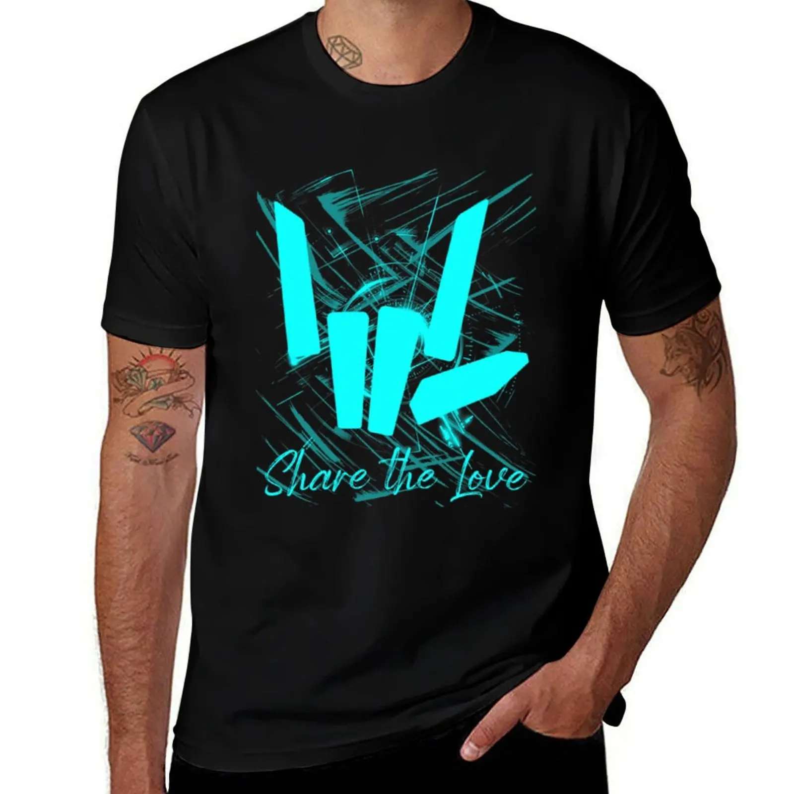 Share The Love (2) T-Shirt Outdoor Activity Sports T-Shirt