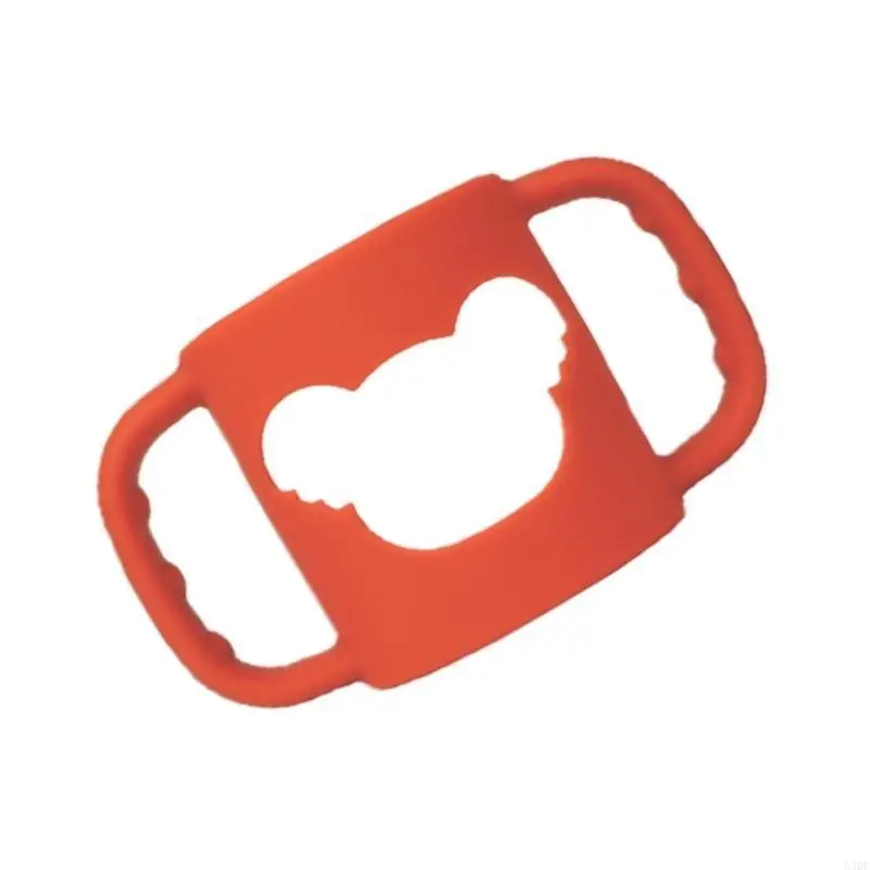 54DF مقبض زجاجة الحليب زجاجة الرضاعة القابلة للاستبدال، قبضة اليد الآمنة، الأكمام تسهل الانتقال إلى التغذية الذاتية