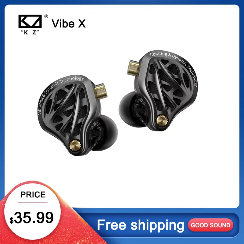 SHANLING KZ Vibe X HiFi In-Ear Earbuds with ANC