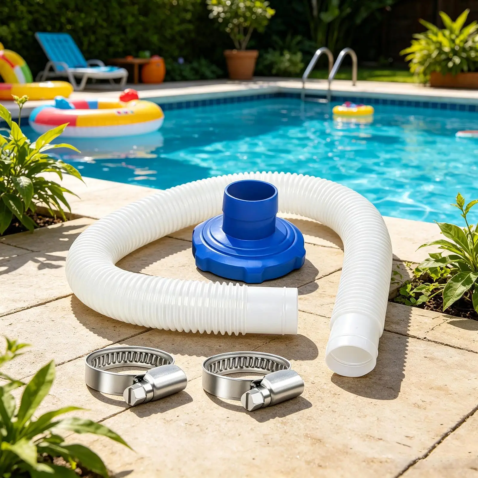 

Pool Vacuum Plate for Skimmer Quick Connect Replacement Pool Vacuum Skimmer Attachment Kit for Maintenance Cleaning Repair