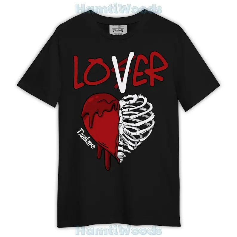 T-Shirt Loser Lover Dripping, 12 Red Taxi T-Shirt, To Match Sneaker Red Taxi 12s 2304 NCT