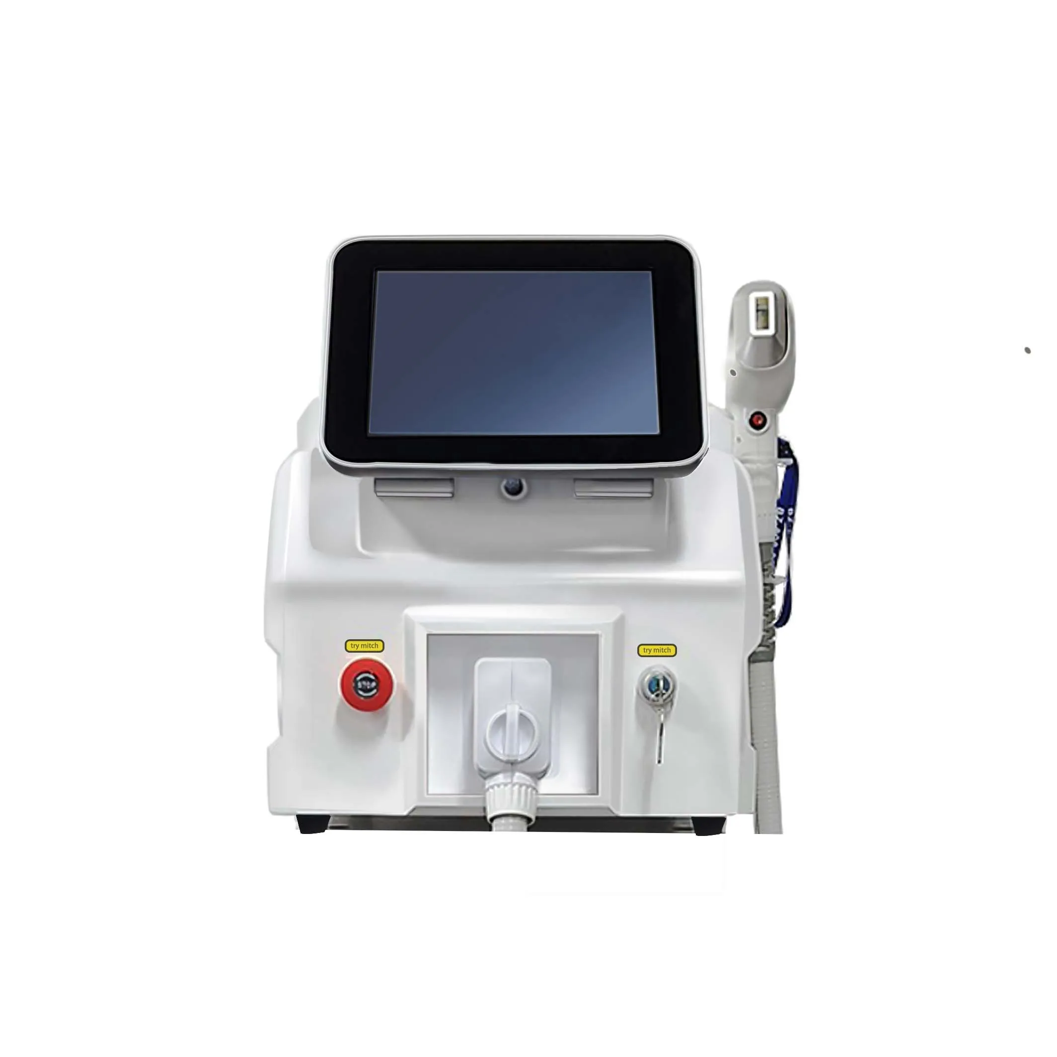 Diode Laser Hair Removal Machine Handle With Screen 755nm 808nm 1064nm Effective Permanent Hair Removal Laser Epilator