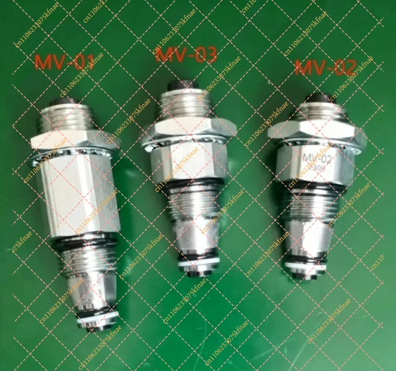 Forklift Stacker Manual Lowering Hydraulic Valve MV-01 MV-02 MV-03 Pressure Relief Cartridge Valve Repair Spare Accessory