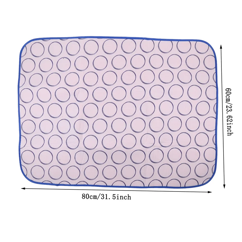 Seis capas de tabla de planchar suave, gruesa, impermeable, antideslizante, protección de viaje, aislamiento térmico, estera de planchado