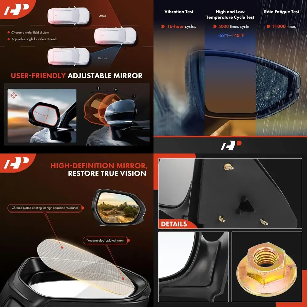 

Пара (2) Ручное дверное зеркало со стороны водителя и пассажира — совместимо с Ford F-150 F150 1997-2002 гг. — Ручное складное ручное складное зеркало без подогрева