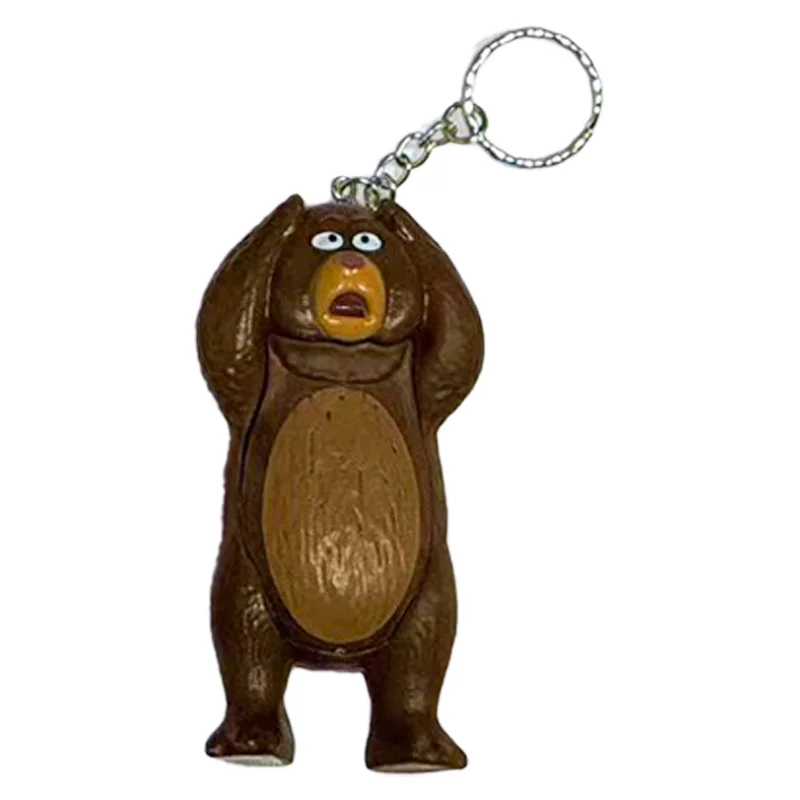 Anime Beaver Transformation Plan Figur Niedliche PVC-Puppe Autoschlüsselanhänger Taschenanhänger Charm Perfektes Weihnachtsgeschenk für Sie