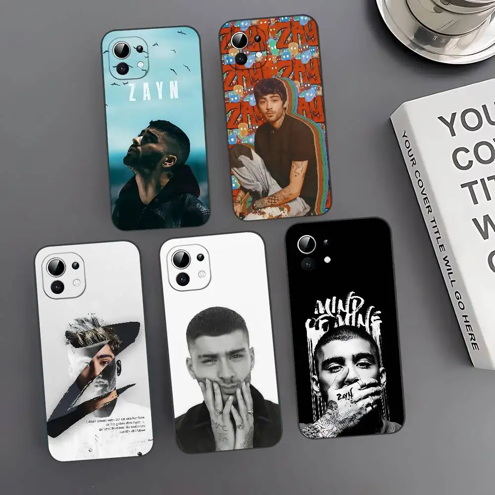 

Singer Z-Zayn M-MalikS Slim Black Shockproof Phone Case: Snug Fit For Xiaomi 12,11,12S Ultra & Redmi Note 11,10T,9,9A,8Pro,8T,5G