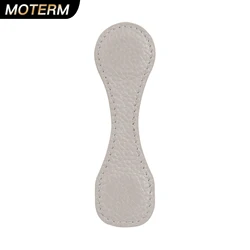 Moterm Pebbled Grain Leather New Style Asymmetric Magnetic Clip Durable Planner Accessory Strong Magnetic Clip Bookmark