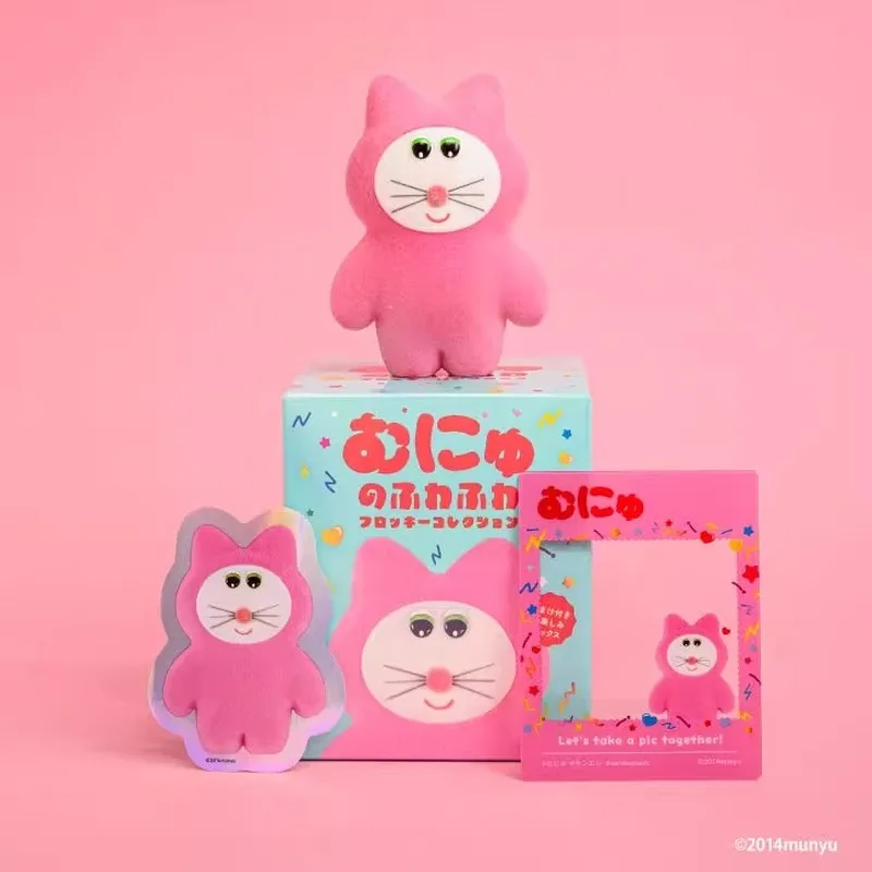 Disponibile Kenelephant Baffi originali Coniglietto Topo Floccato Peluche Action Figure Ornamenti Collezione Decorazione Modello Regali