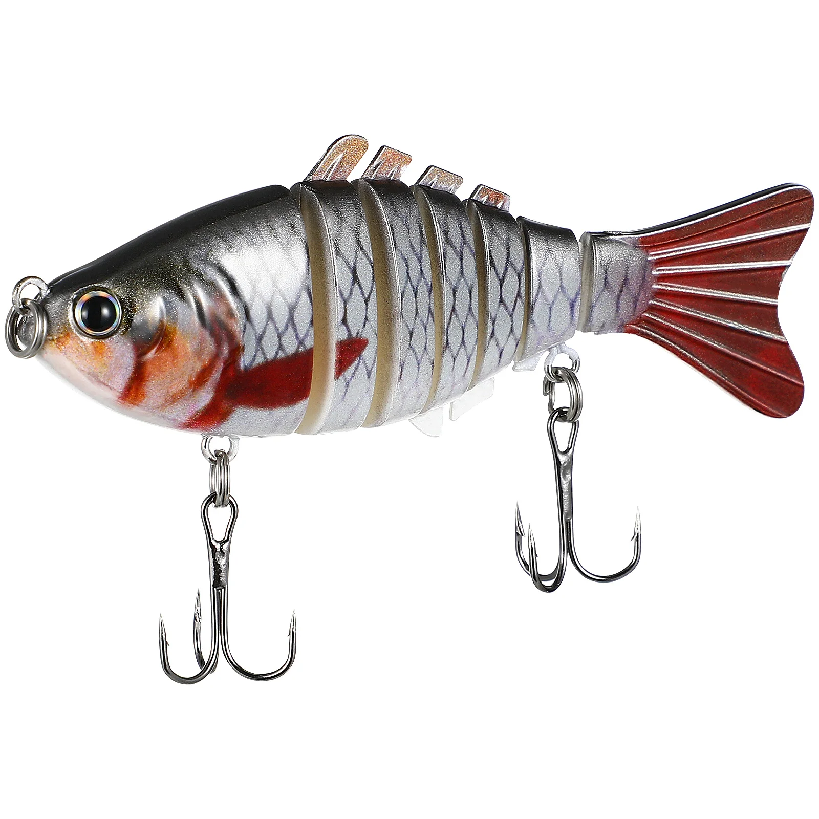 

10Cm 15.5g Bass Fishing Lures Realistic Appearance Hard Bait for Black Bass Salmon Pike Perch Angling Equipment Accessories