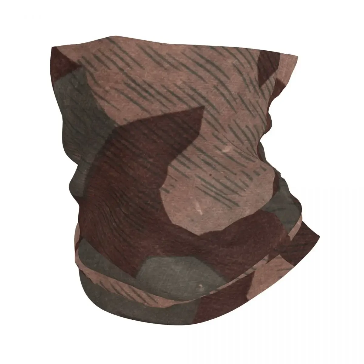 New Splintertarn German Camouflage Bandana Neck Warmer Men Women Winter Hiking Ski Scarf Gaiter Camo Face Cover