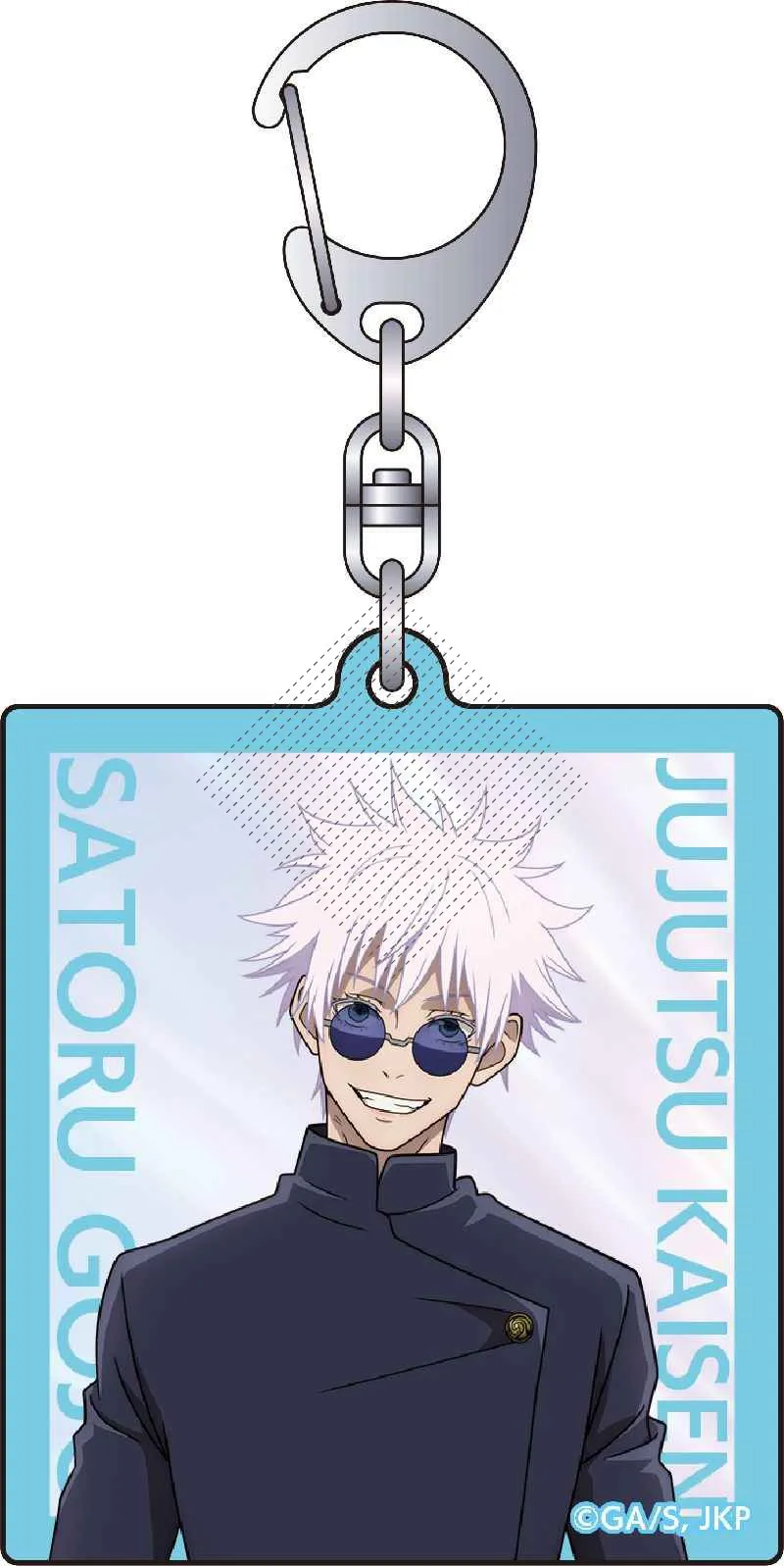 Anime Yu Haibara Toji Fushiguro Shoko Ieiri Suguru Geto Satoru Gojo Keychain Doll Game 2 Acrylic Keyring Pendant for Gift