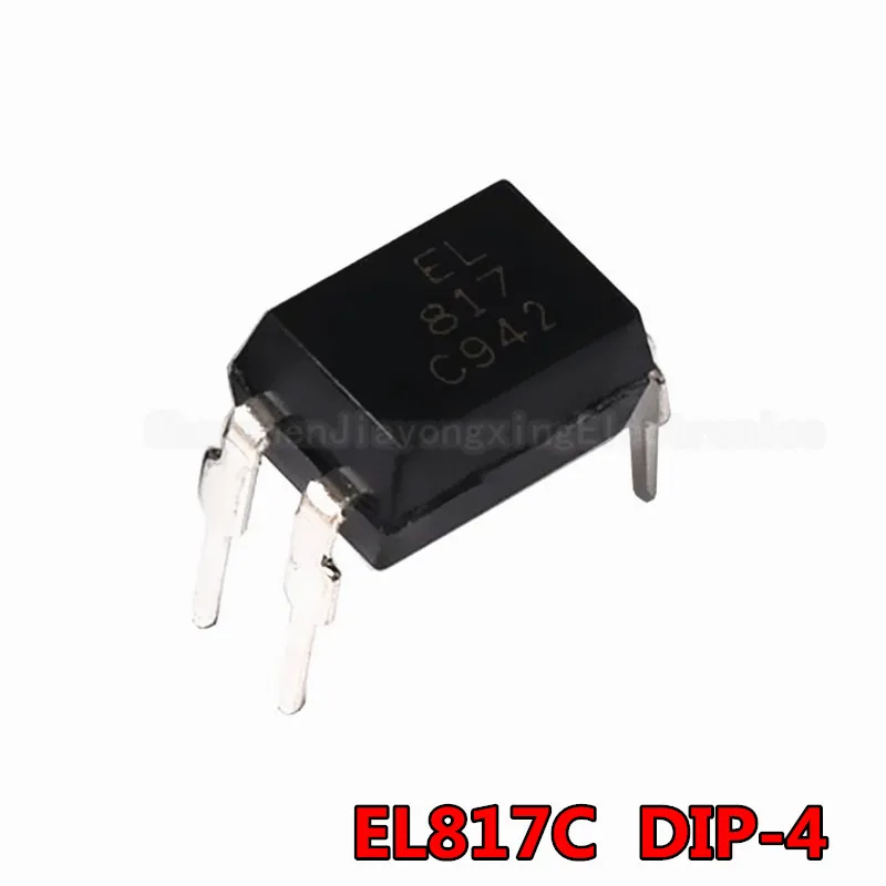 50pcs/lot EL817C PC817C EL817 DIP-4  High Density Mounting Type Photocoupler In Stock