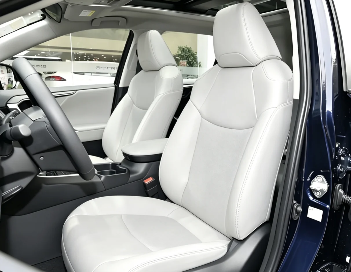 Für Rav4 2026 Maßgefertigte Autositzbezüge Luxuriöses Nappaleder 100% Passgenau Innenraumzubehör 360 ° Vollständige Abdeckung – Detail 8