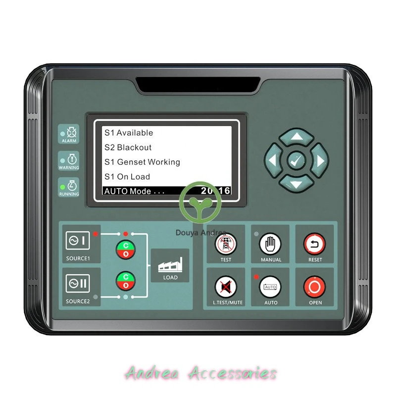 

ATS520 матрицы el генераторная установка двойного питания интеллектуальный контроллер переключения ATS520IR экран самозапускающегося управления