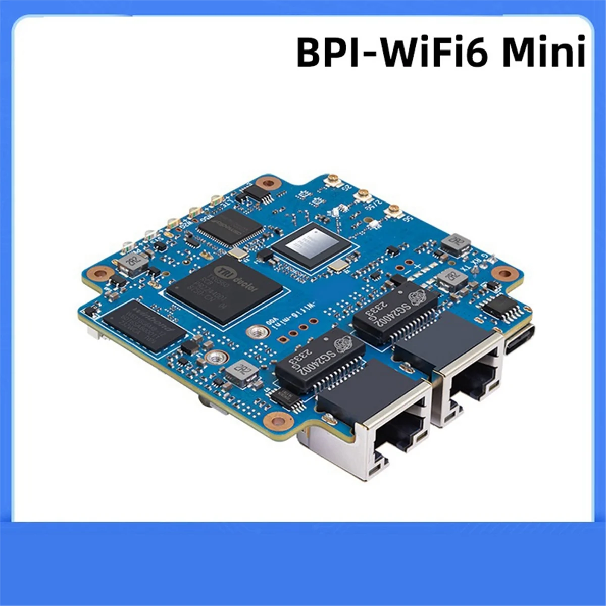 Imagem -03 - Placa de Desenvolvimento para Banana pi Wi-fi Chip sem Fio Wi-fi Suporta Interface M.2 Banana pi Wifi6 Tr6560 Tr5220