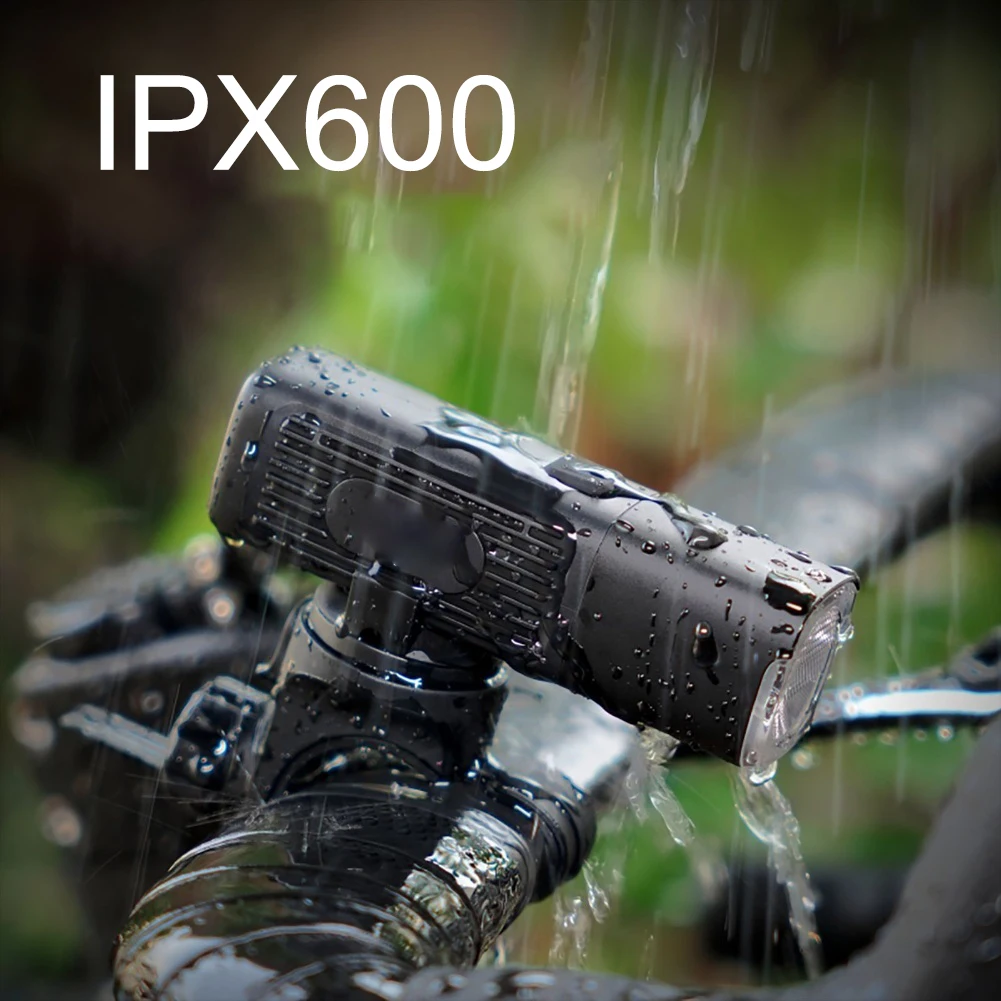 

Bike Headlight Type-C 6 Lighting Modes IPX6 Waterproof Headlight For Night Riding Road And Mountain Biking Lighting Equipment