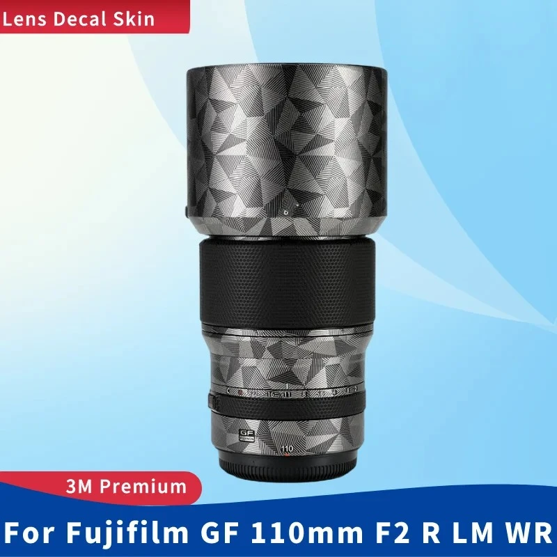 

Наклейка на объектив GF110, защитная пленка от царапин, защитная пленка для корпуса объектива Fujifilm GF 110mm F2 R LM WR