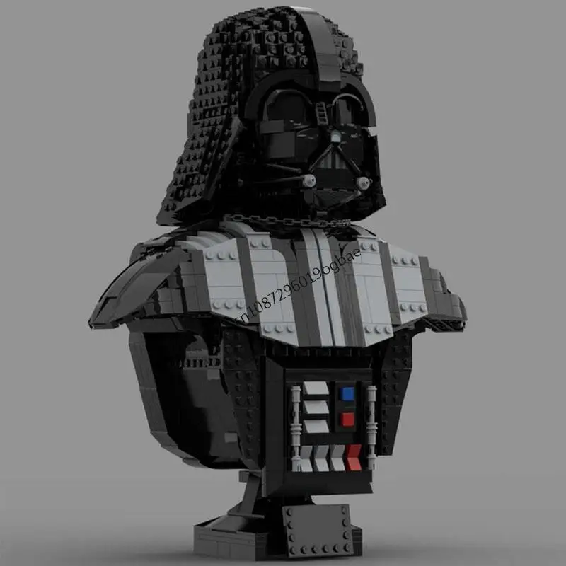 

New Famous Star Battle Movie Moc--Helmet Space Wars Model Custom Puzzles Diy Creative Ideas Kid Toys Birthday Christmas Gift