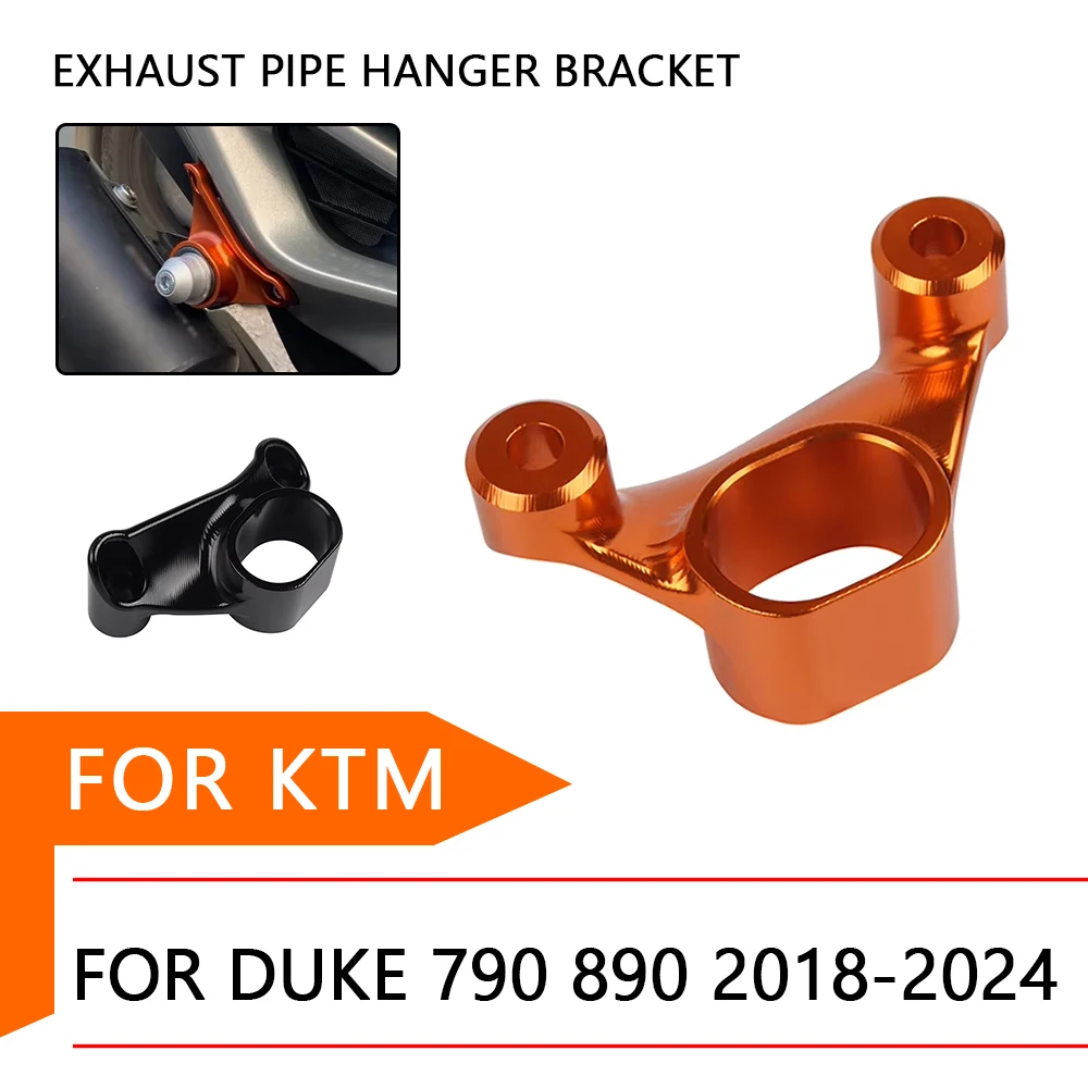 For KTM Duke 790 DUKE 890 R Duke790 Duke890 R 2024 Motorcycle Accessories Exhaust Hanger Bracket Exhaust Pipe Fixed Ring Support