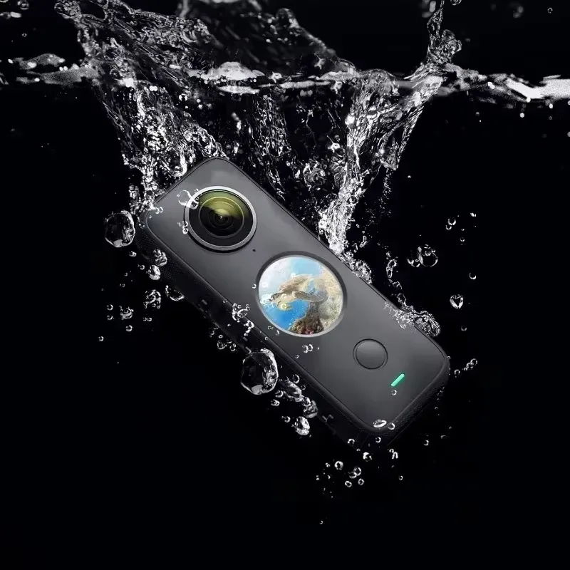 

Authenticity guarantee.ONE X2 360 Degree Waterproof Action Camera, 5.7K 360, Stabilization, Touch Screen, AI Editing, Live Strea