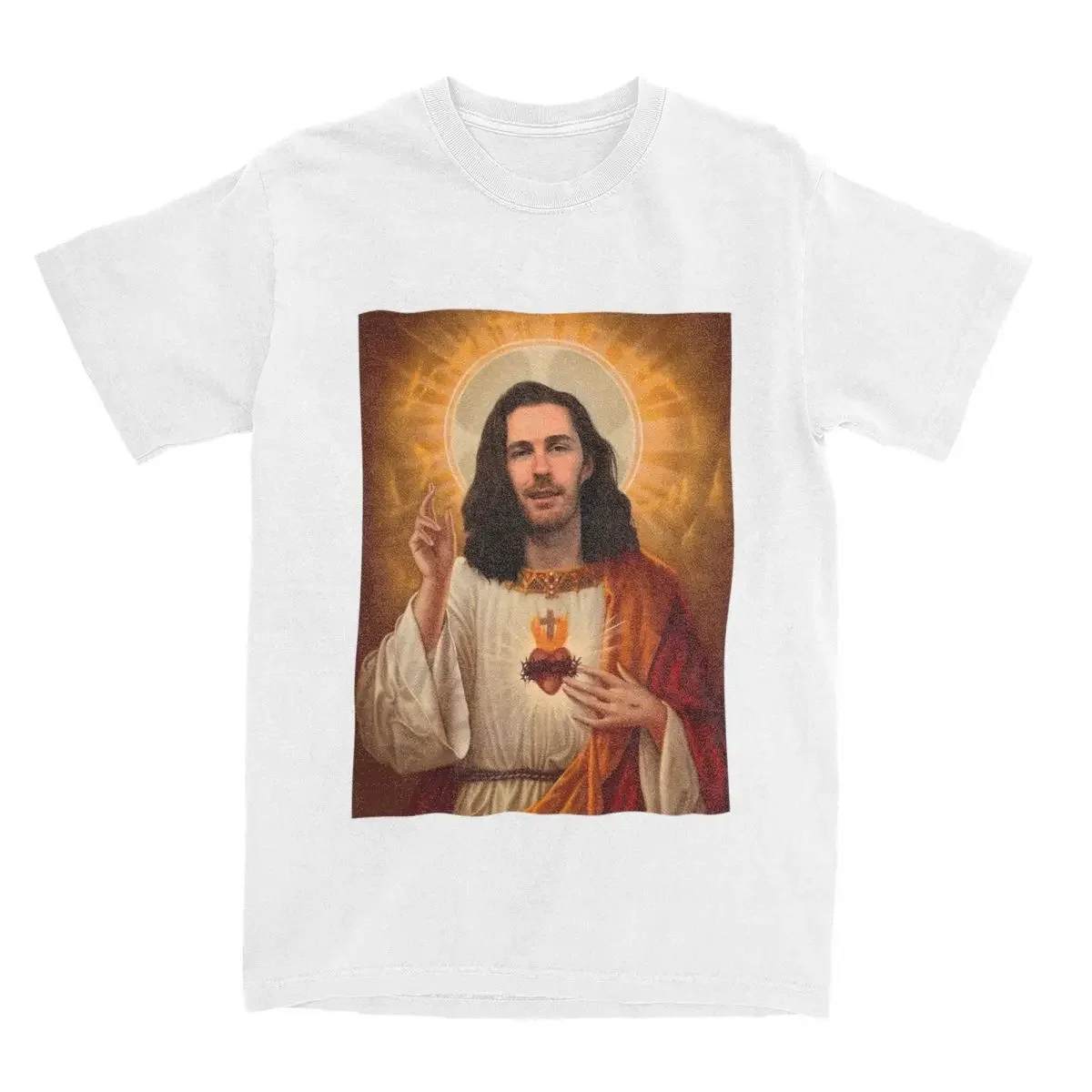 Accessories Cotton T-shirt Clothes Vintage Tees Summer Round Collar Men  Hozier Christo Funny Jesus Singer Music T Shirt 2024