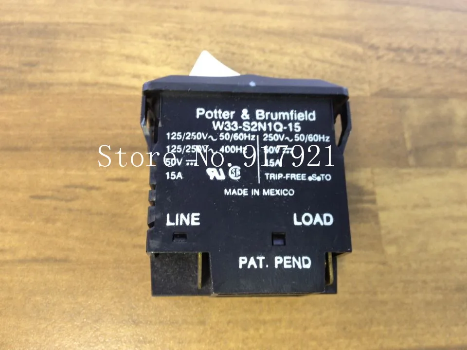 [ZOB] original original W33-S2N1Q-15 circuit breaker 15A type rocker switch genuine original  --5pcs/lot