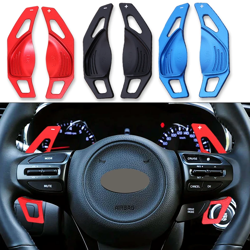 

Shift Paddles For Kia OPTIMA K5 2014-2015 Aluminum Alloy Car Steering Wheel Shifter Paddle DSG Extension Gear Stickers