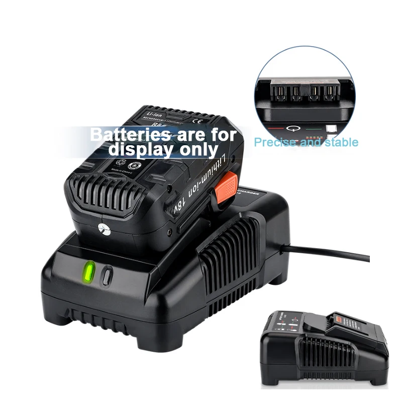 Fast Lithium Battery Charger For RIDGID/AEG 14.4V 18V L1890RHD L1830RHD L1815G L1820R L1820S L1825R battery power tool charger