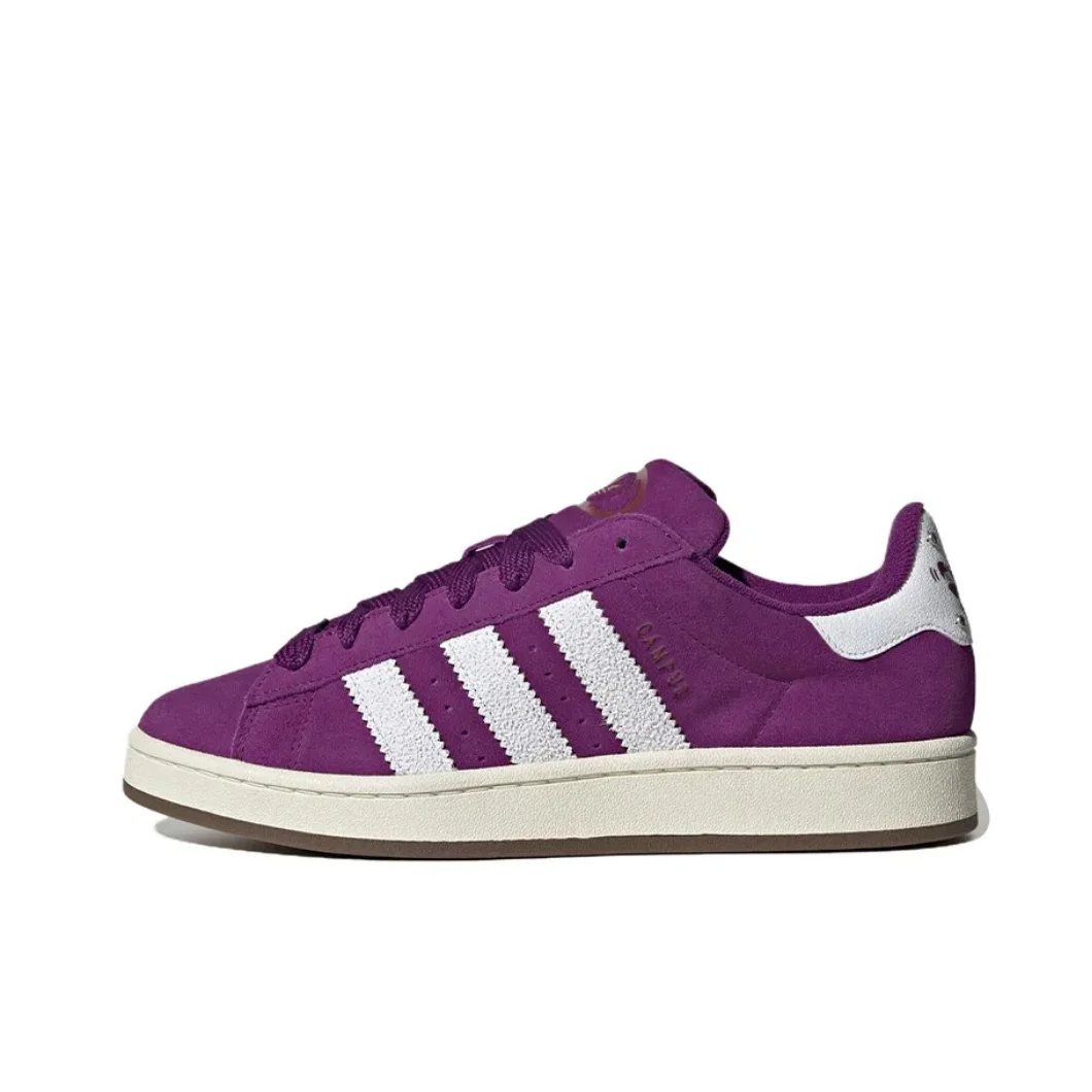 adidas originals CAMPUS 00s  Men's and women's non-slip wear-resistant casual low-top board shoes white-purple