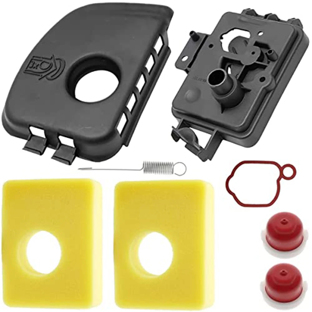 BS 300E 450E Lawn Mower Engine Air Cleaner Cover Air Filter Base Foam Air Filters Governor Spring Engine Replacement