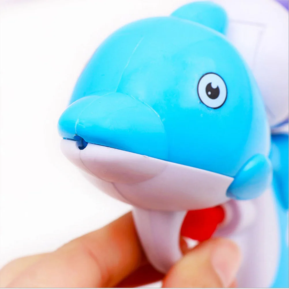 3Pcs Mini Water Gun Cartoon Dolphin Shape Squirt Fun for Kids Beach Playground Party Summer Gift Kids Toy