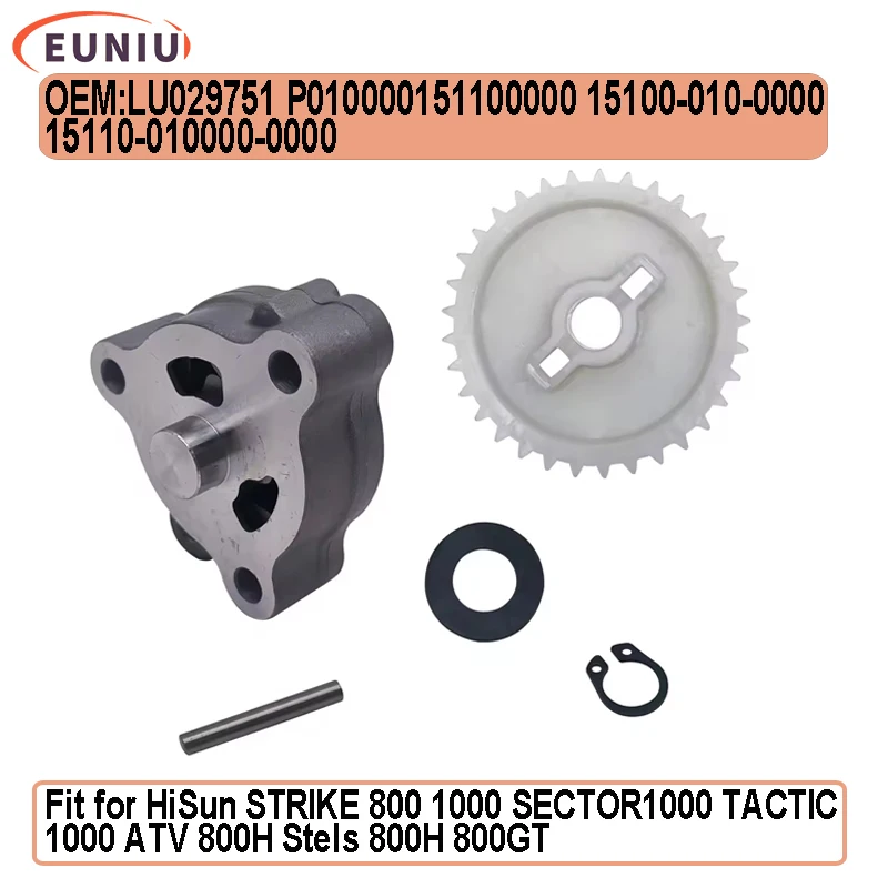 

Oil Pump Assembly For HiSun STRIKE 800 1000 SECTOR1000 TACTIC 1000 ATV 800H Stels 800H 800GT LU029751 P010000151100000