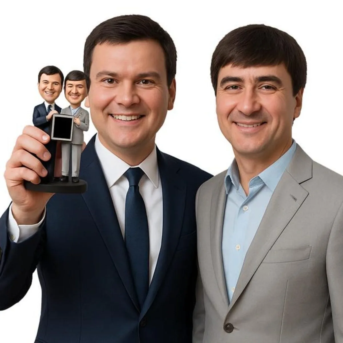 

Custom Bobblehead From Photo Personalized Handmade Clay Figurine Clay Doll Bobbleheads Figurines Wedding Keepsake Gift