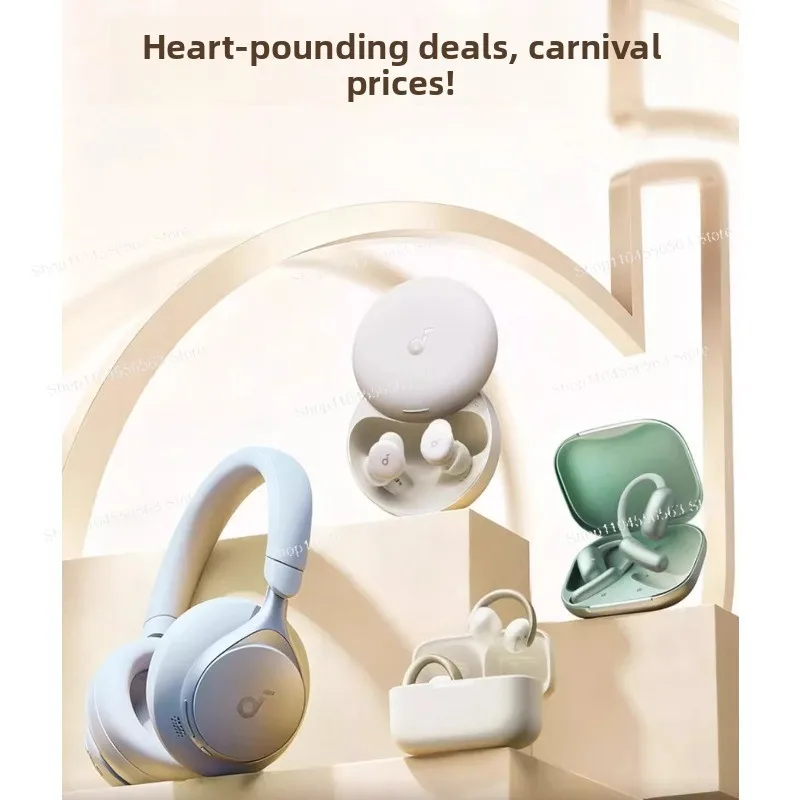 AI real-time translation open bluetooth headset - wireless ear-mounted sports headset