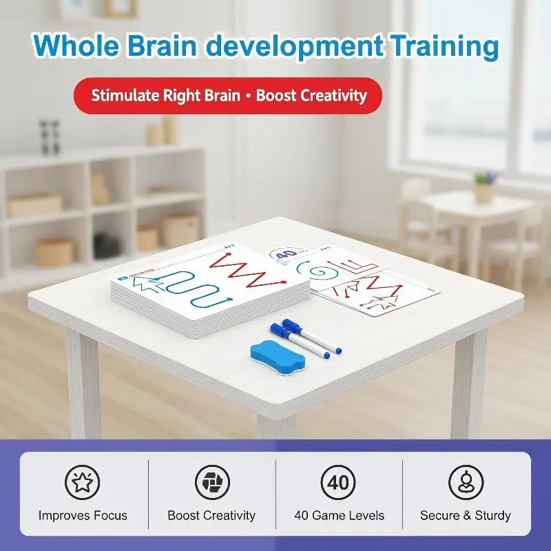 Toddler Hand Brain Coordination Action Training Game Cognitive Skill Development Prop for Overall Brain Balance Home Play