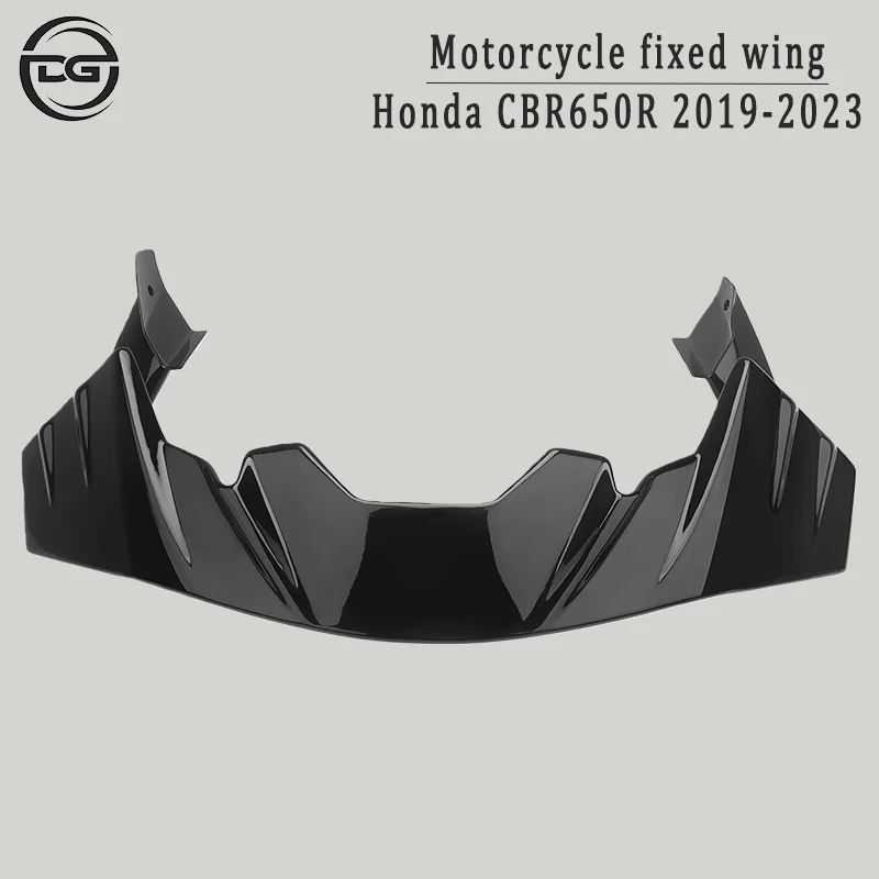 

For Honda CBR650R CBR650 2019 2020 2021 2022 2023 Fixed Front Lip Spoiler Fixed Wing Spoiler Fairing Kit ABS Injection Molded