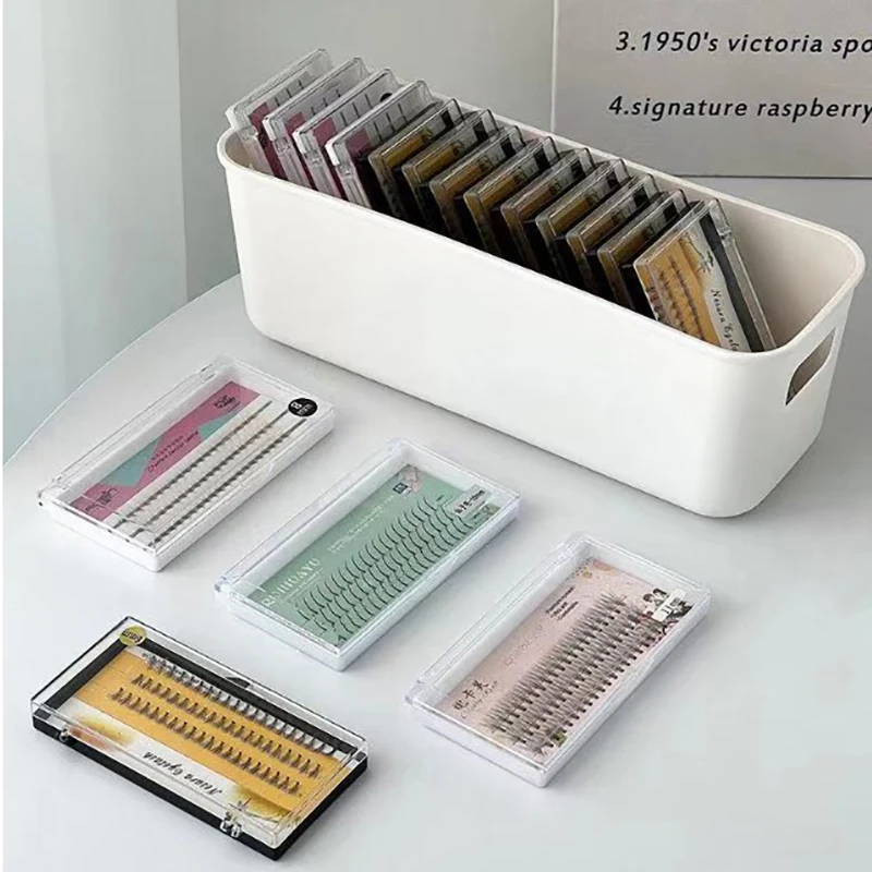 1Pc False Eyelash Storage Box Lash Accessories Cosmetic Makeup Tool Storage Box Stationery Underwear Card Phone Case Storage Box
