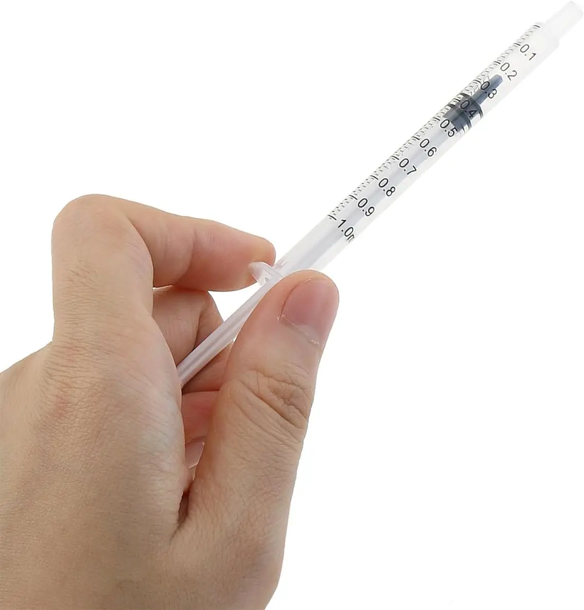 20Pcs 1ml Oral Syringe, 1cc Needleless for Liquid Transfer, Lab, Pet Medicine, Baby Feeding, Oil, Epoxy, Crafts Use